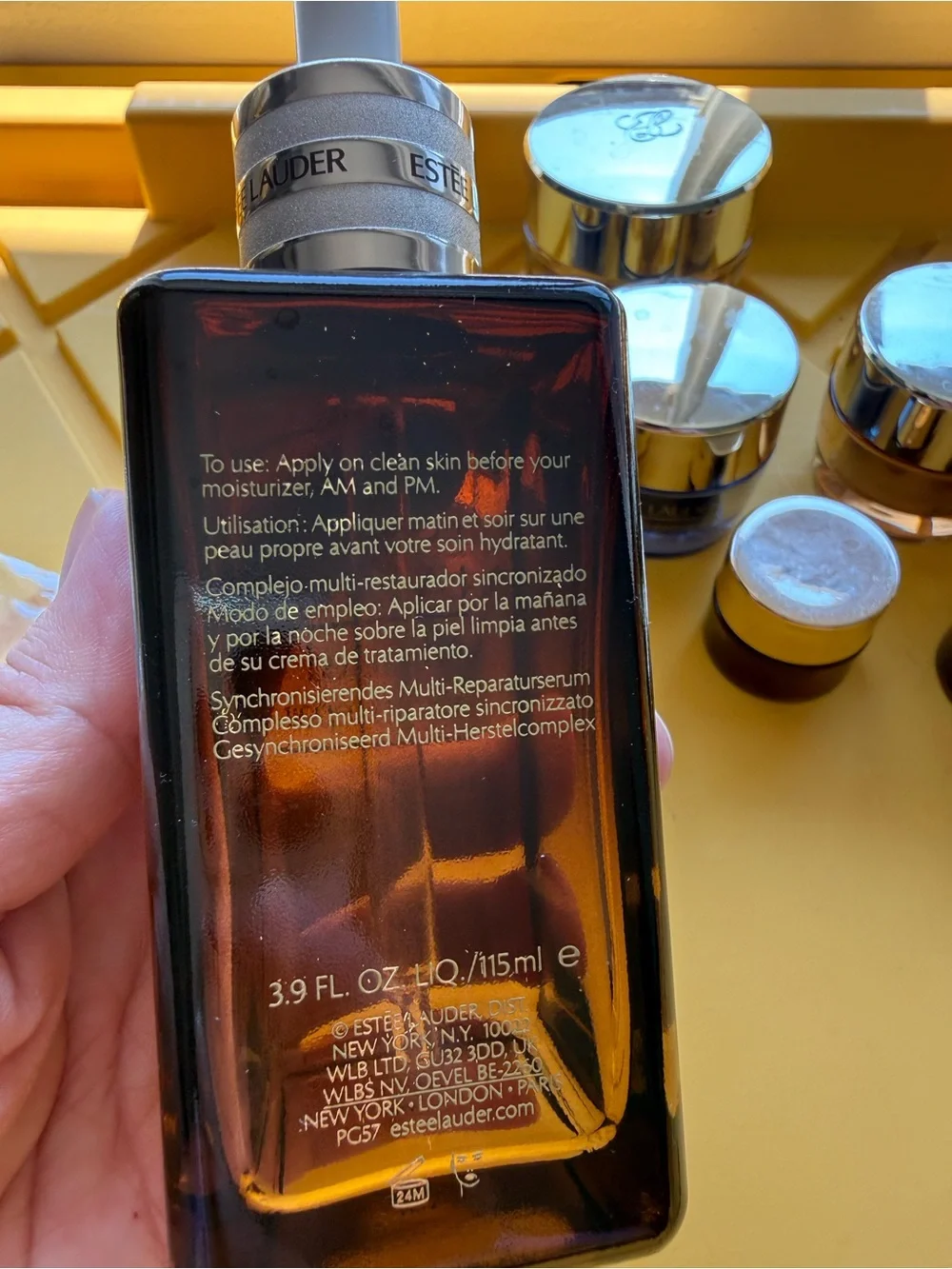 Estee Lauder Skincare Empty Jars